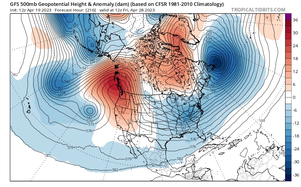 vlad_rad's tweet photo. Keeping an eye on a potential #heatwave developing out #west end of April.
#BCStorm #BCHeat #PNW #SummerVibes #WintertoSummer https://t.co/ApqBy6IxyA