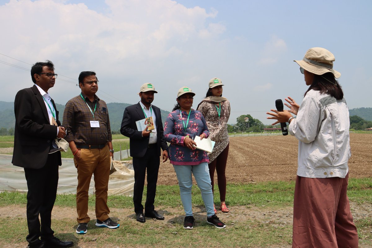 irrieducation's tweet photo. #OngoingCourse
IRRI Education is currently hosting five senior officials from Grameen Foundation India for an exposure visit at IRRI Headquarters, Philippines.
#exposurevisit #ricescience #riceresearch #riceproduction #digitaltechnologies #valueaddition #IRRIinnovation https://t.co/PHqqcVbrI8