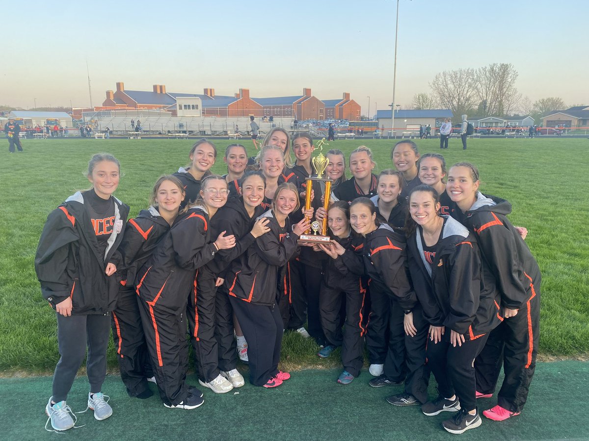 AC_Athletics1's tweet photo. High school girls track and middle school girls track both take home second place at our home invitationals! Go Aces !!! https://t.co/79nR8nbDVl
