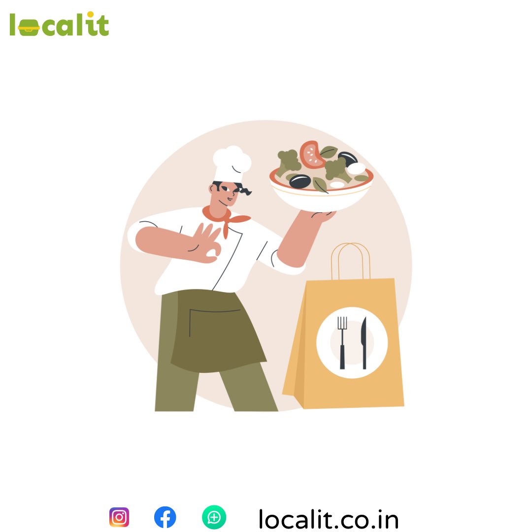 localitglobal's tweet image. 🏡 Discover Localit - the #HomeChef Revolution! 🍲 Tired of restaurants? Serve authentic, home-cooked meals from your own kitchen. Connect with foodies eager for a taste of your culinary magic. 🌟 Join us and cook from home! 🥘 Download the Localit app now 📲 #Localit #CookAtHome