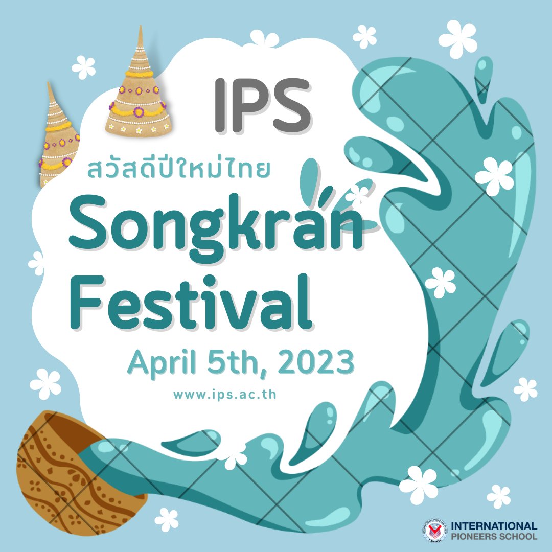 ips_thailand's tweet photo. After the pandemic years, we finally had a blast with our Thai New Year; variety of flavorful foods, fun games, and joyous concerts.
What a great memorable Songkran Festival!
#IPS #internationalpioneerschool #internationalschool #internationalschoolbangkok #Songkran https://t.co/SlorAzWNSA