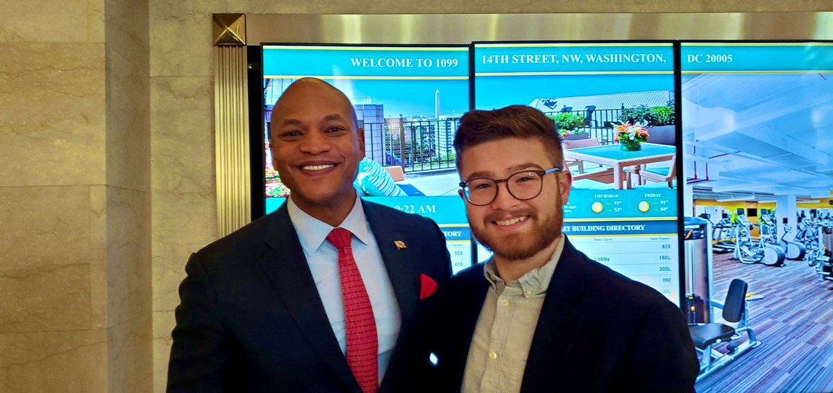 Grateful for the opportunity to meet Maryland @GovWesMoore at #AxiosEvents! His message on hiring truly resonated with us @TheRealANCOR. Thank you for championing inclusive employment opportunities, and we look forward to working together in the future! #SkillsOverStatus #DEIA
