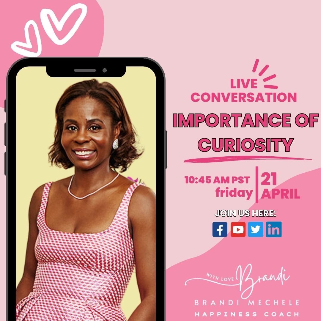Unlock your potential and discover new opportunities by cultivating curiosity! Join me this Friday for a live conversation on the importance of curiosity. 💕

#StayCurious #CuriosityMatters #LiveConversation #PersonalGrowth #ProfessionalGrowth