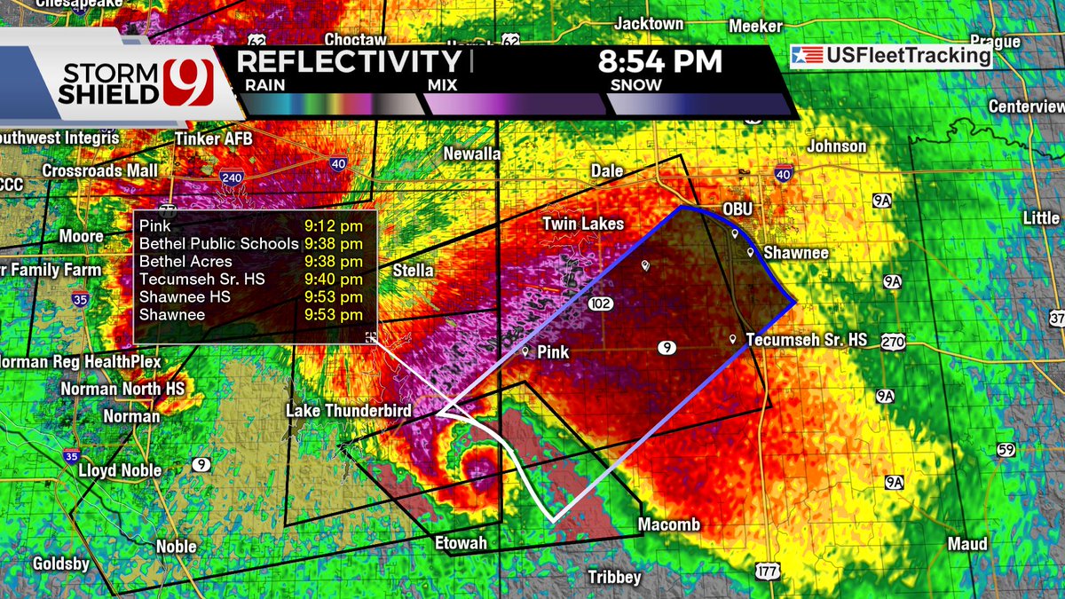 Jed Castles News 9 on Twitter "RT AAdamsWX TORNADO EAST OF ETOWAH