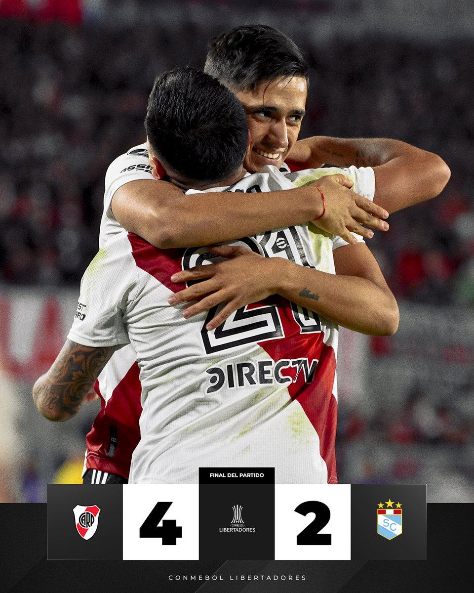 RiverPlate's tweet photo. ¡¡GANÓ RIVER!! ⚪️❤️⚪️ https://t.co/TjDtvOr9eJ
