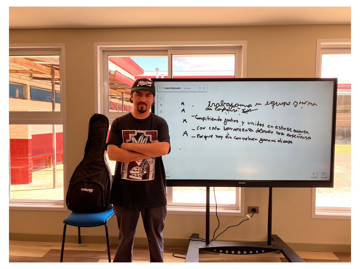 JaimeCuyanao's tweet photo. [ Taller de Rap Mapuche ] 🎶

Taller de Rap Mapuche realizado en el Complejo Educacional Juan Bosco de Cunco, donde estuvimos compartiendo nuestro rakizuam y nuestro ülkantun. 
Jaime Cuyanao / WAIKIL 

#Waikil 
#RapMapuche 
#Mapuche 
#Wallmapu 
#TallerdeRapMapuche 
#JaimeCuyanao https://t.co/rU8gu0cNhe