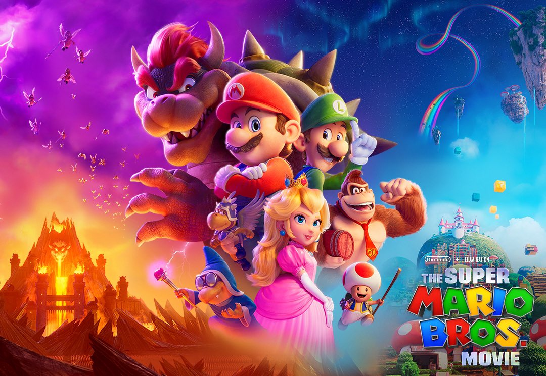JosephAGamer's tweet photo. Finally checked out the Super Mario Bros movie. Fun and light, definitely the best non-video game media from Nintendo. Loved the visual and audio callbacks and the easter eggs. Adversely, it did move a little too fast and I didn’t care for the location of the climax. https://t.co/Ol5sWSBrGT