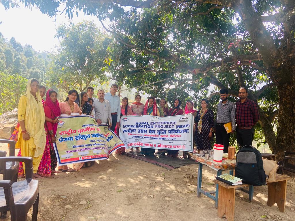 REAPNainital's tweet photo. Visited Okhalkanda block and interacted with Block Pramukh, BDO, REAP &amp; USRLM team on project potential, strategy &amp; project targets. Also participated in Prerna CLF Meeting in Kalaagar cluster.
@ganeshjoshibjp @basava_ias @nitikakh22 @CdoNainital @REAPNainital @REAPUttarakhand https://t.co/Nts8RD9rJx