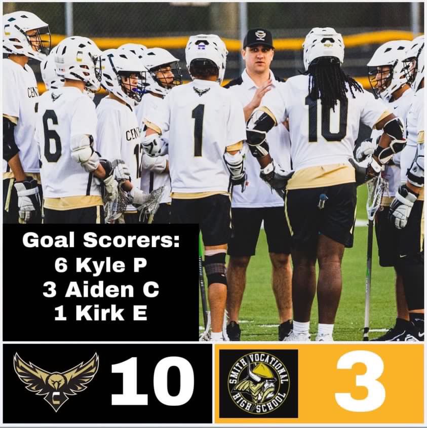 3-2

Great team win tonight against Smith Voc

Back to back games…
On the road tomorrow against Pittsfield

#HomeOfScholarsAndChampions
#WeAreCentral