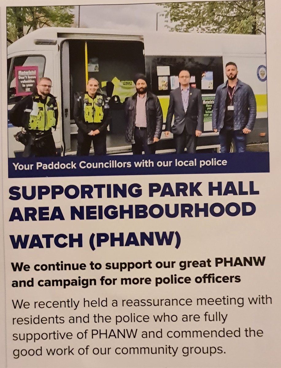 CllrRasab's tweet photo. We @Conservatives Councillors continue to support our Parkhall area neighborhood watch (PHANW) &amp; campaignning for more police officers. We recently held a reassurance meeting with residents  &amp; police who are supportive of PHANW &amp; commended the good work our community groups. https://t.co/V3346ClABJ