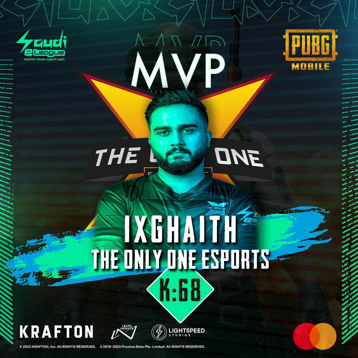 اللاعب <a href="/pg_ghaith/">GHAITH</a> أكثر لاعب تألق ✨
في نهائيات #PUBGMOBILE
#قمة_المنافسة_السعودية