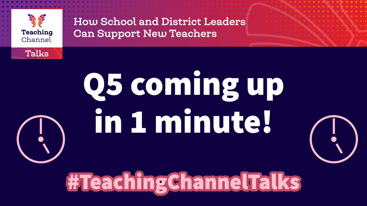 SteinbrinkLaura's tweet image. Q5 is coming up in 1 minute! #TeachingChannelTalks