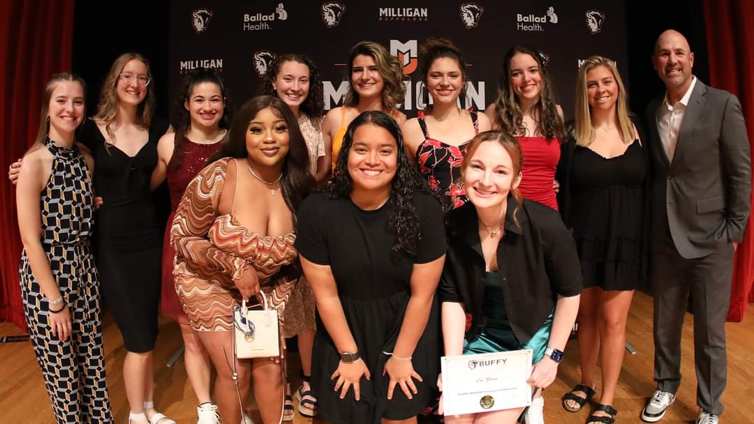 MilliganWFlagFB's tweet photo. Great night celebrating the athletes of @MilliganBuffs @Milligan_Univ
Appreciate Milligan SACC for providing us with an awesome event. #wewill #squad23 https://t.co/CN3g5Vn9bN