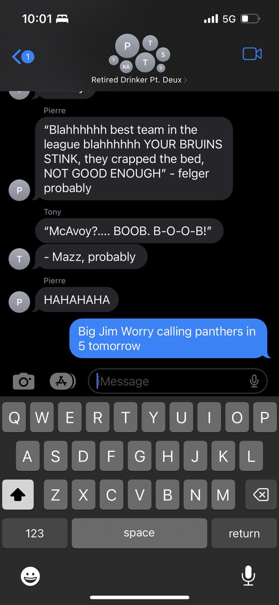 Nate_Richard's tweet photo. @bigjimmurray Group chat ready for tomorrows 2-6 @985TheSportsHub @bigjimmurray https://t.co/8Ag4jaRwws