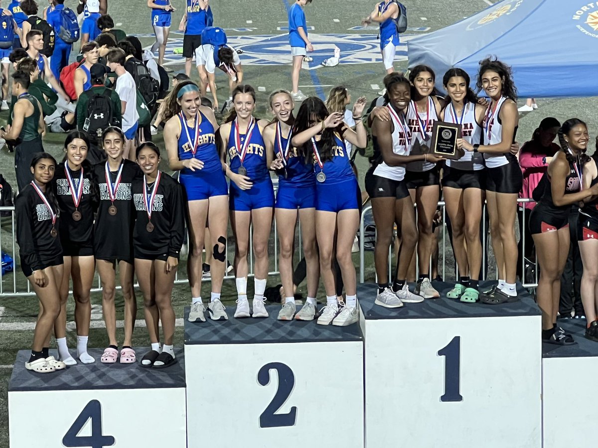 swisd_swhscc's tweet photo. Ticket Punched!

🚨REGIONAL QUALIFIER🚨

Women’s 4x400M Relay

Zakhia Singleton
Lillian Covarrubias
Alana Medina
Madison Perez https://t.co/V9YwEedNK8