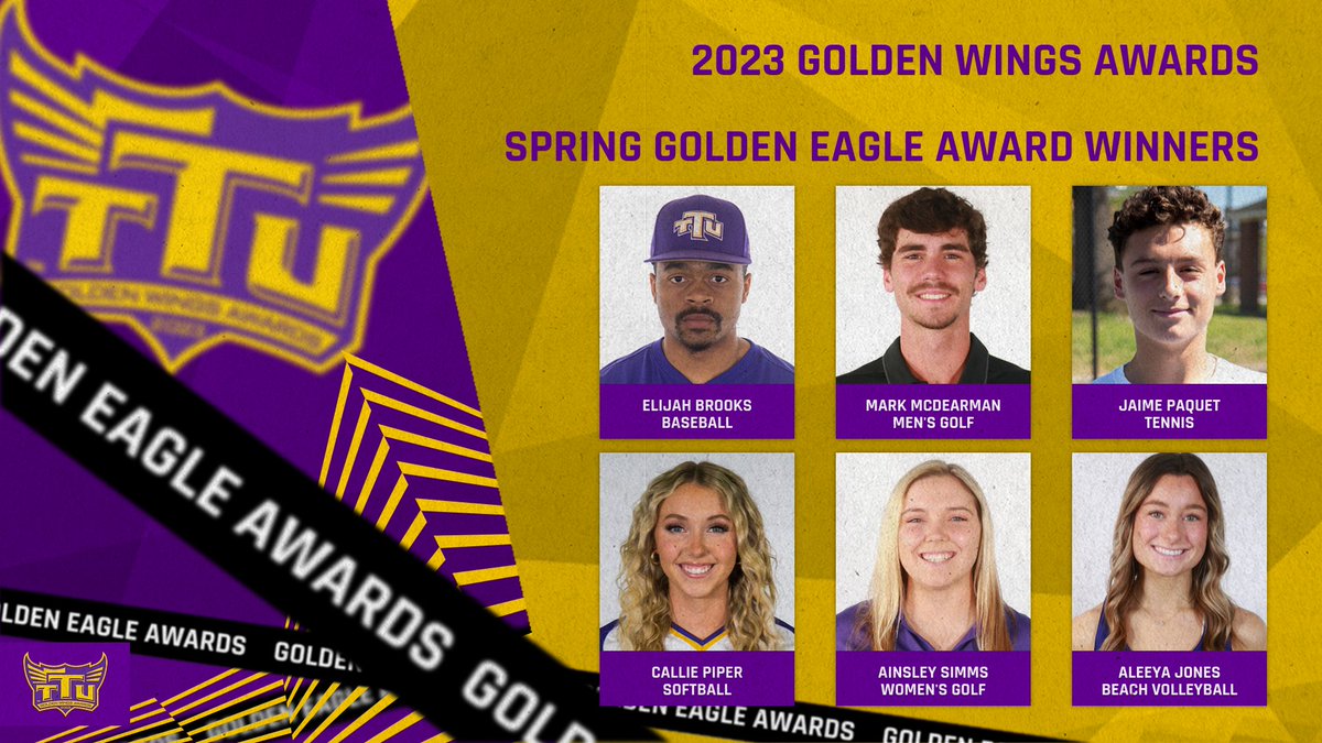 The spring set of Golden Eagle Award winners are...

#WingsUp #OVCit