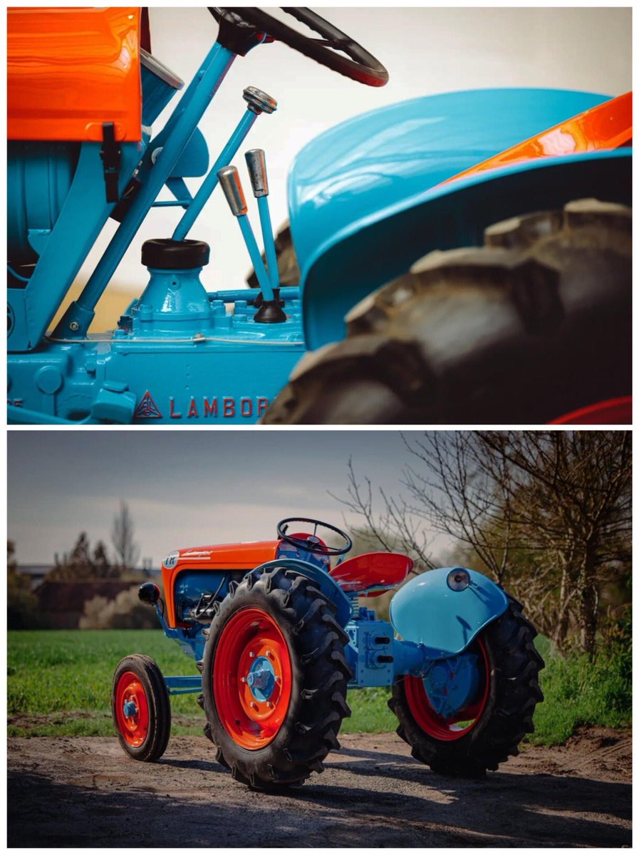HS2_QRK5_s9's tweet photo. นี่คือ 1964 Lamborghini 1R tractor
#Unlockmen https://t.co/mtkb4GVpoc