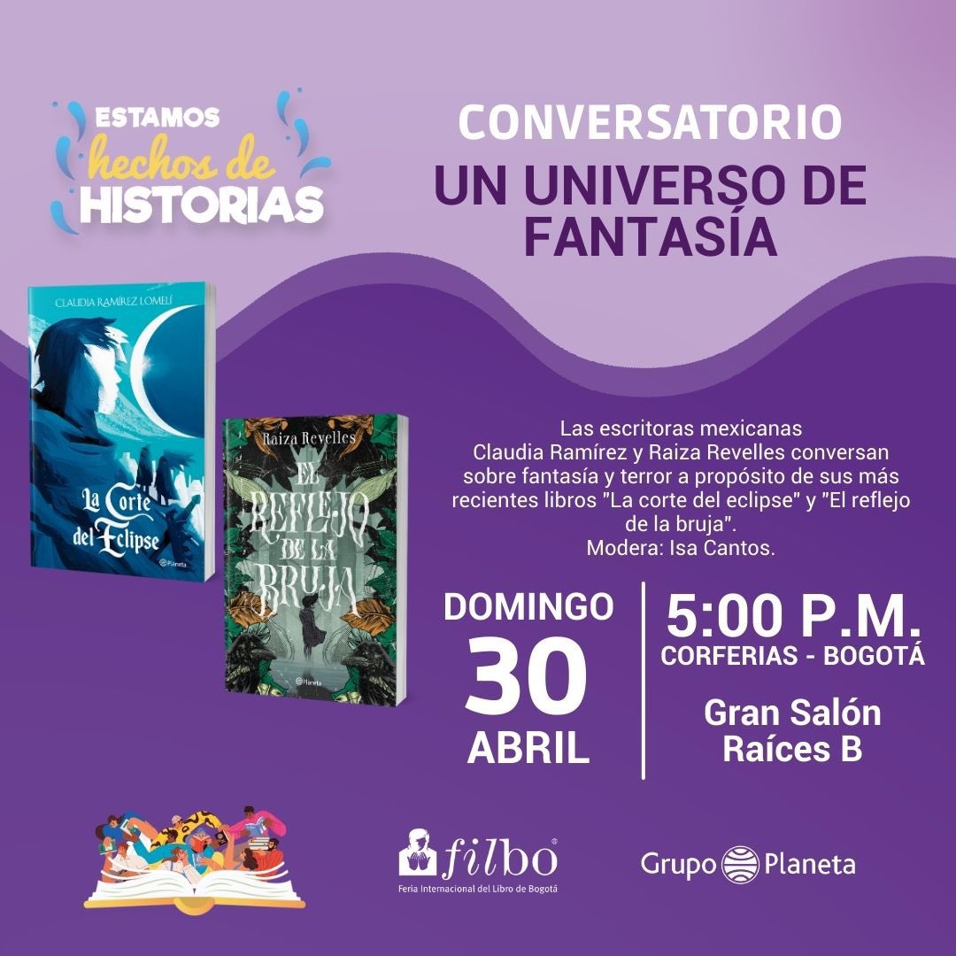 RaizaRevelles's tweet photo. 🚨Atención Colombia🚨 les mega confirmo que los veo este 30 de Abril en la @FILBogota !!! Estaré junto a @g_vanille a las 5pm para la charla y después pasaremos a la firma! Ahí los espero https://t.co/9Ihs5WuIyP