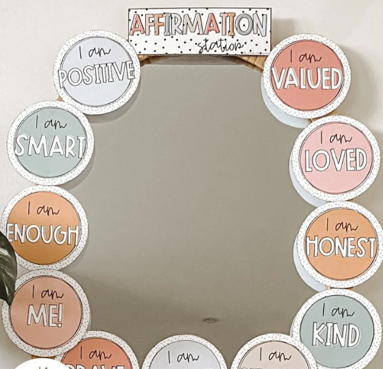 imogenlord_'s tweet photo. In my future classroom, I plan to create an 'Affirmation Station' for students to remind themselves every day how great they are. I think this is a great confidence and comfort booster in a classroom and I cannot wait to test it! #ACUedu_p https://t.co/xeotMkVzGs