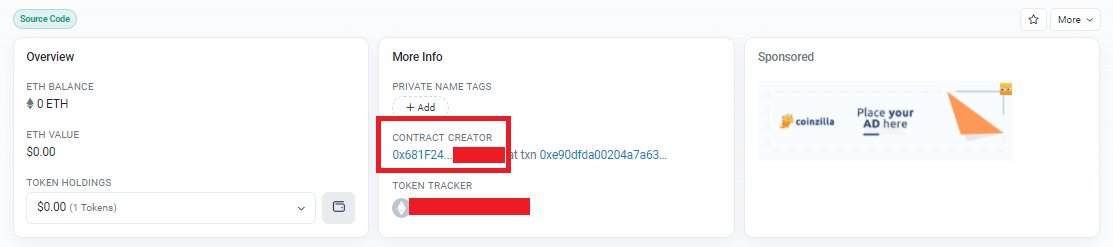 CoinGurruu's tweet photo. Protect yourself Shitcoining 101: 
- Create Etherscan account
- Go to the contract of the coin you are buying
- Click the contract creators wallet address
- Go to Private Name Tags
- Add the name of coin

Now when you check the chain- can easily tell if the new token you buy is affiliated with prior scams/rug pulls

Simple- yet effective