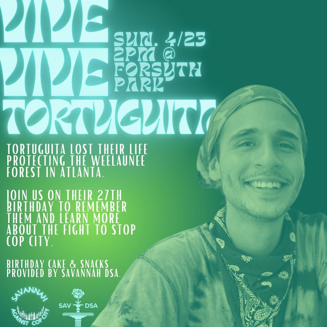 Savannah Against Cop City! tweet media