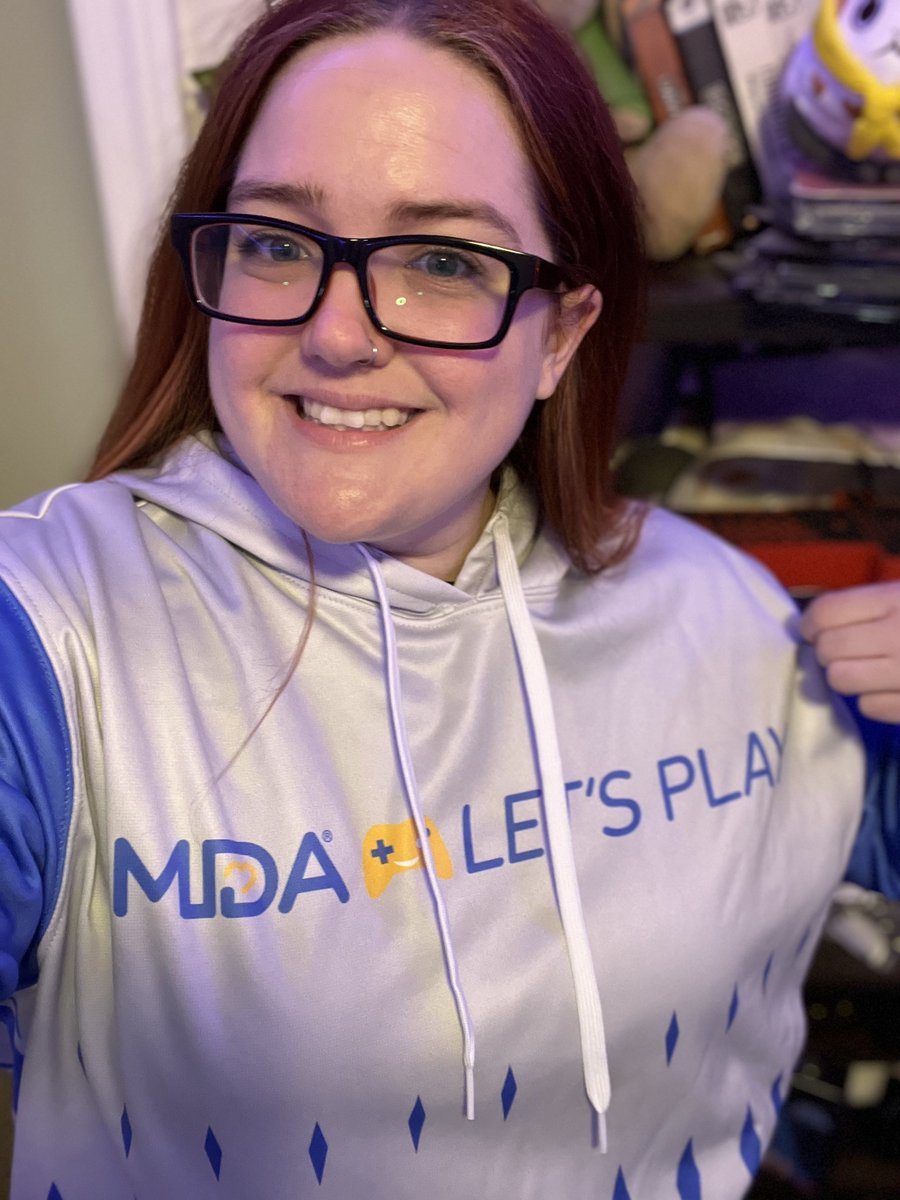 Pyra_Sydannia's tweet photo. Also, my @MDALetsPlay hoodie came in today!! 😍
Proud to have earned this after a very successful MDA Shamrocks fundraiser last month. Thanks to @Beaniez_ for consistently working his magic for the MDA community!!
#MDA #MDALetsplay https://t.co/Xk0z4f6inT