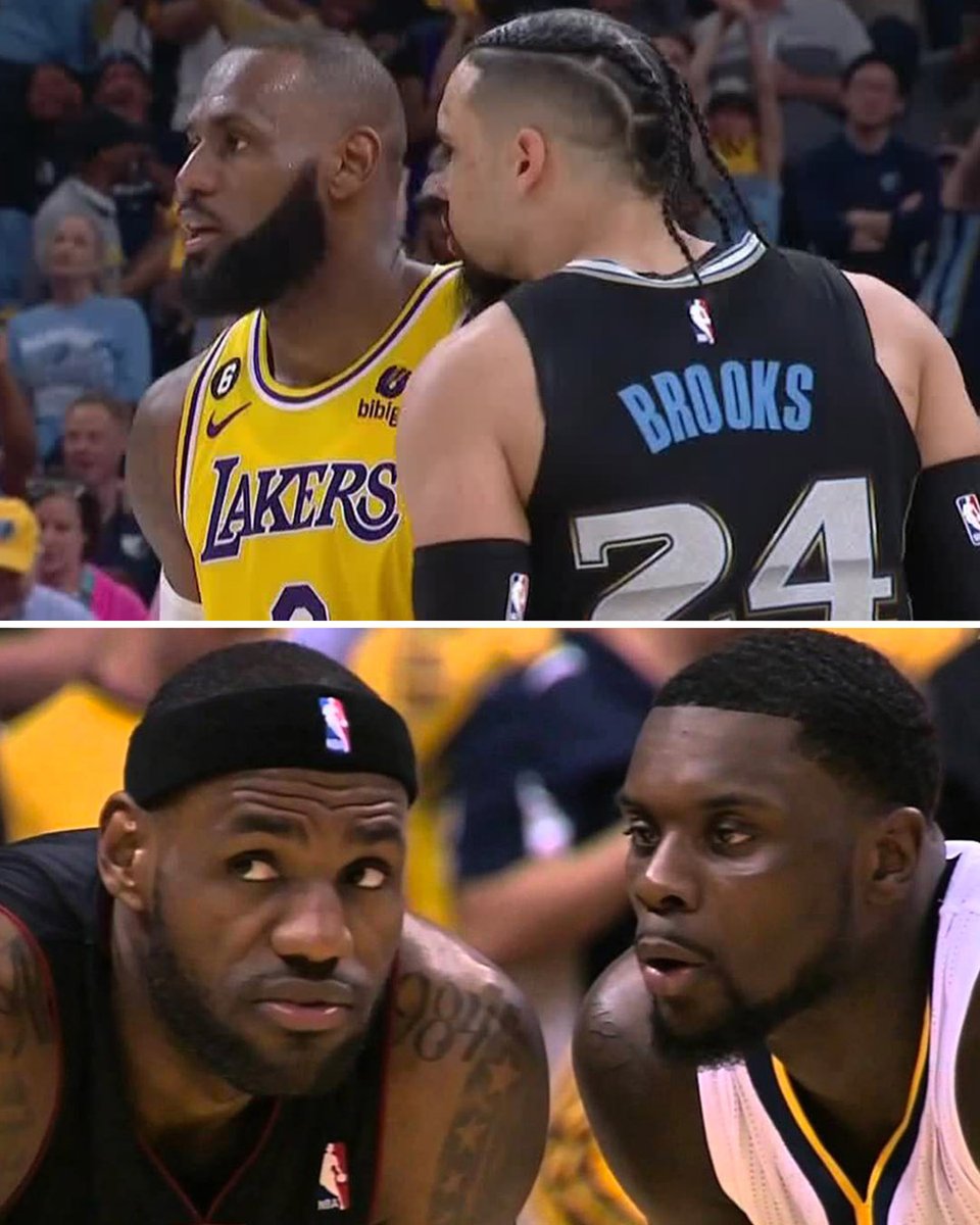 Is Dillion Brooks the new Bron instigator? 👀 🍿