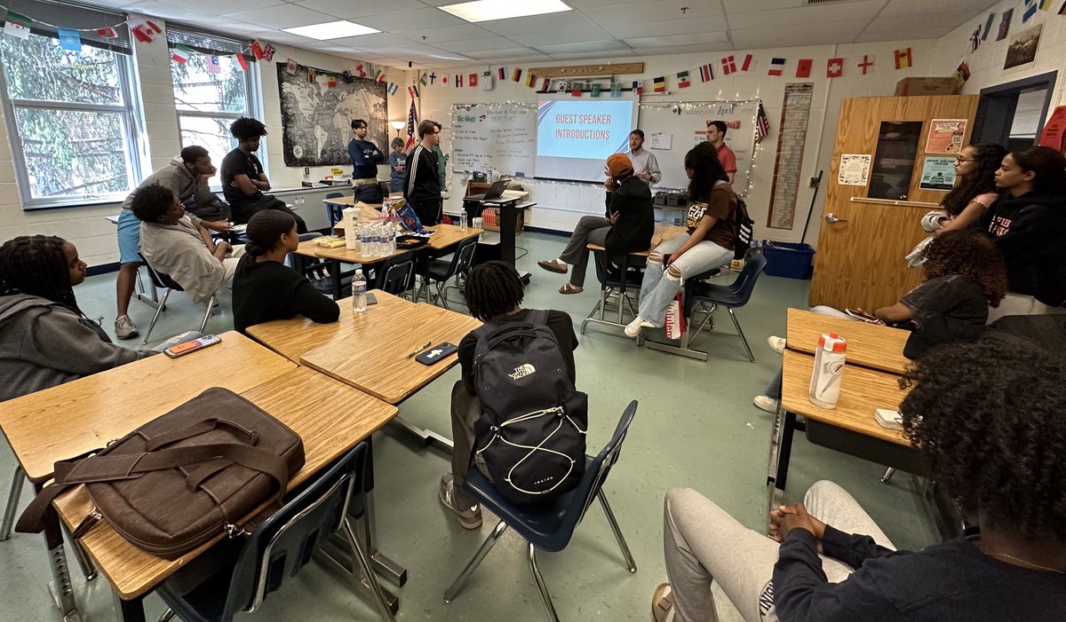 Thanks <a href="/KyleMcDaniel89/">Kyle McDaniel</a> and <a href="/DominicT3445/">Dominic Thompson</a> for stopping by to talk about youth advocacy and upcoming elections with <a href="/HayfieldDems/">Hayfield Young Dems</a>!