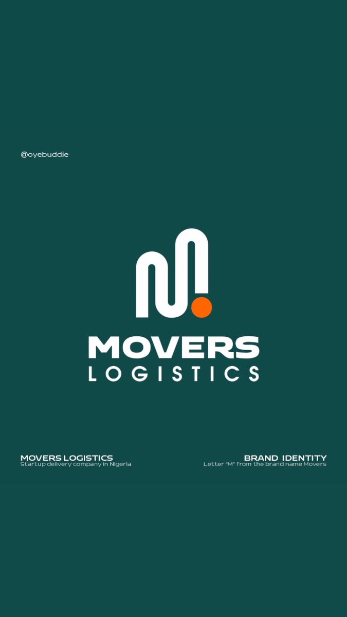 Oyebode247's tweet photo. Wake up to this new logo design and branding project for a client in the logistics business. MOVERS LOGISTICS 

Like, comment and help retweet my next client might just be there on your timeline. “ we rise by lifting others “❤️

 #Davido https://t.co/iYL846uiOb