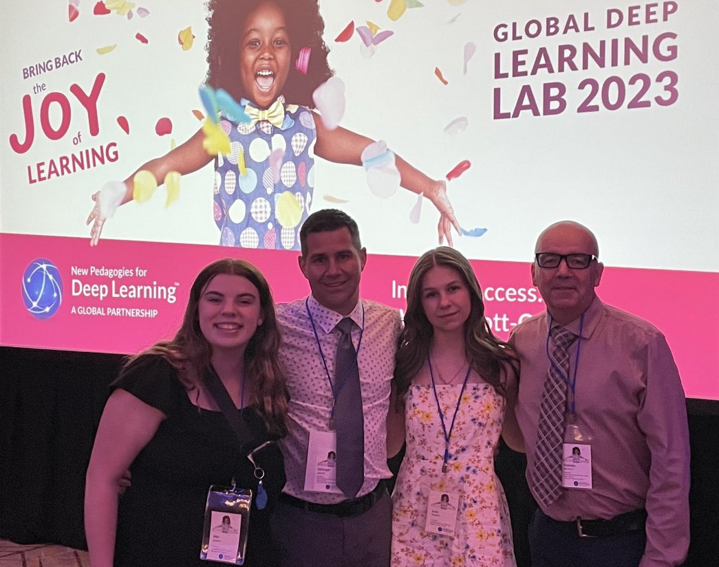 What a privilege and tremendous experience it was sharing our @Clarenvillehigh story with this team on the world stage, while learning from the many innovators and leaders who attended. It’s a great time to be in education!