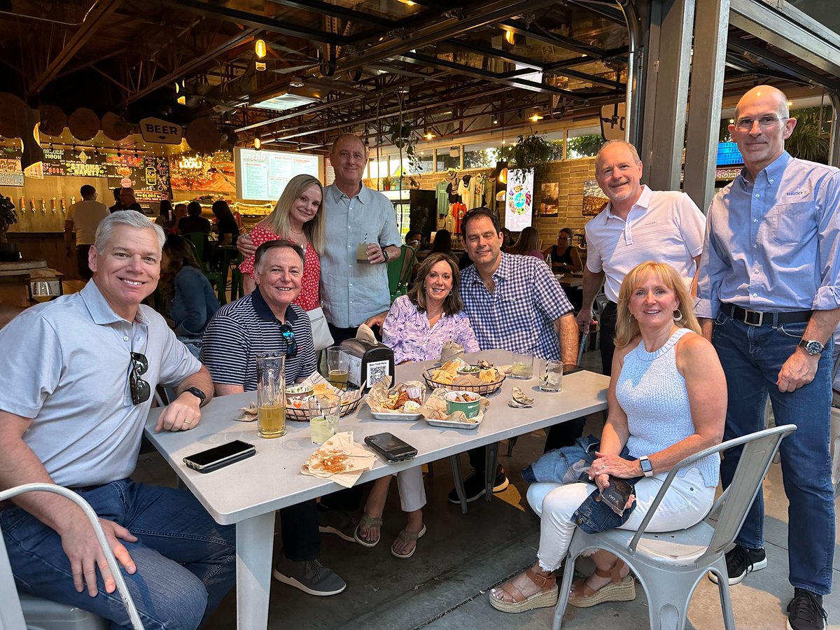 ISAssoc's tweet photo. The #ISA23 party continues at the DTPHX Beer Garden! Such a fun way to end an incredible week. https://t.co/jfeN07g4iN