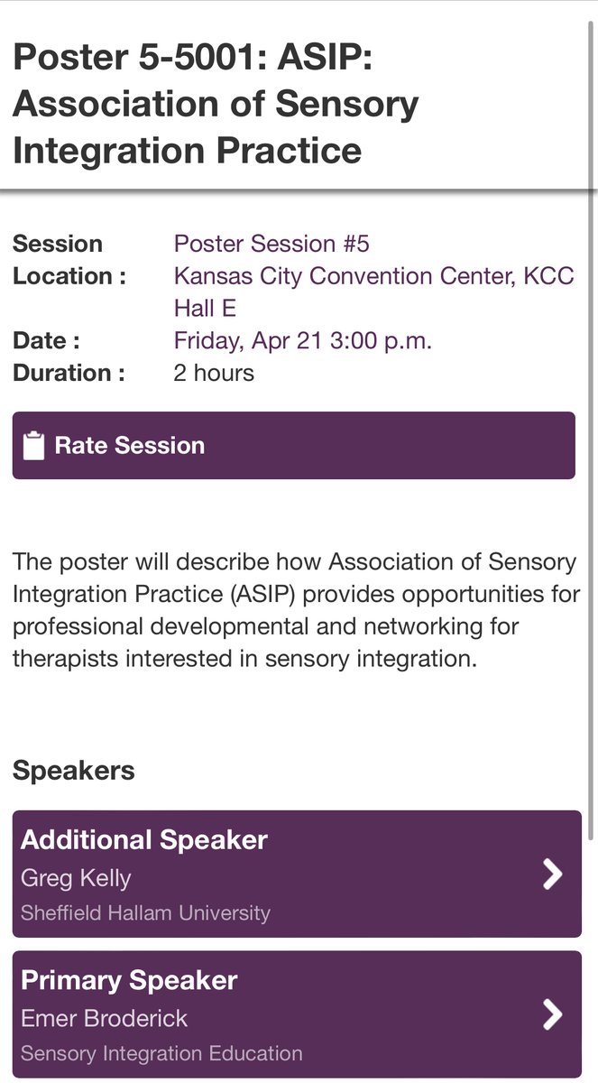 SINetwork's tweet photo. SIE are at this years @AOTAInc #AOTAinspire23 conference in Kansas City where we will present our @ASIPJournalClub poster @UlsterOT @Broderie3 and showcase our work & SI community. We look forward to sharing the learning and networking with therapists #Sensory #AOTAConference https://t.co/PcSDjSHg5i