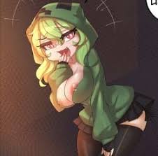 FamilyLucario's tweet photo. *as the reader's was playing Minecraft @zerosanity11  @glacy93424984  a female creeper show up but she is pretty thick and hot what will they do?* https://t.co/N4alcjyIcT