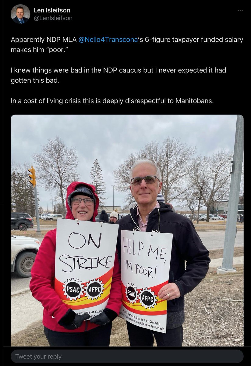 This is the type of politics that voters detest.  It’s petty and doesn’t contribute to finding better policy options collaboratively. Moreover, going into election soon, it’s a serious lack of discipline.  #mbpoli