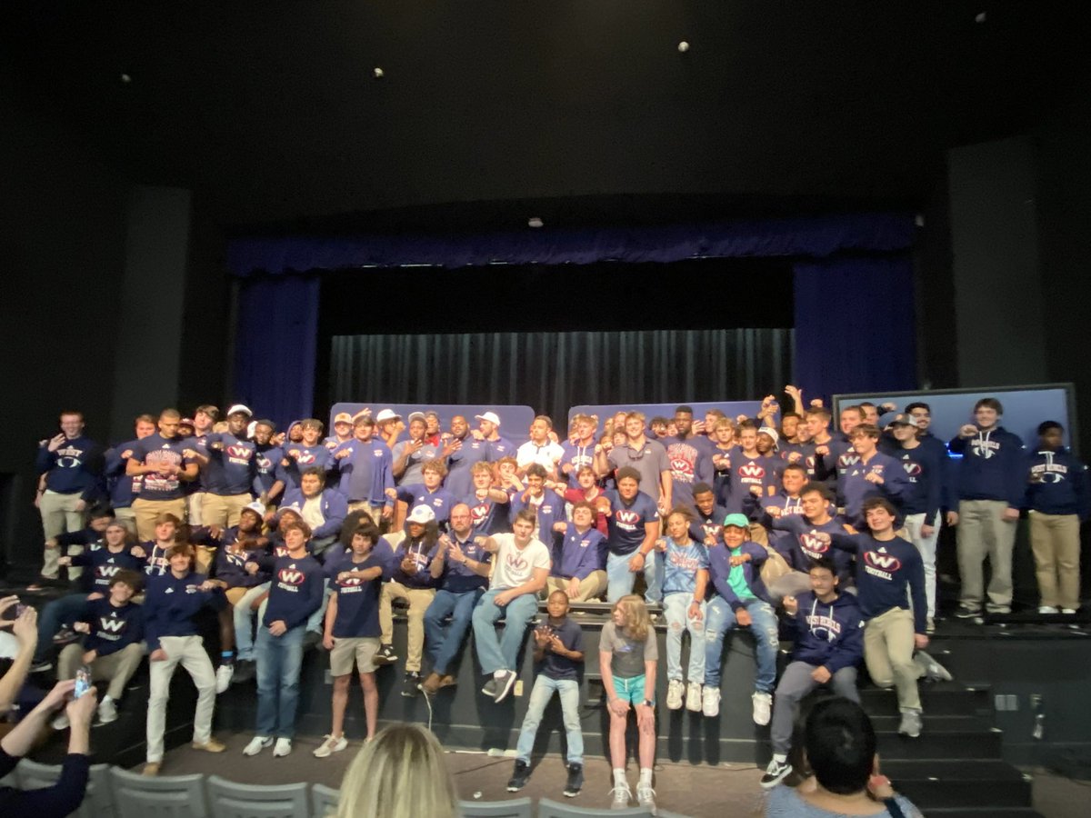 West High Football tweet media