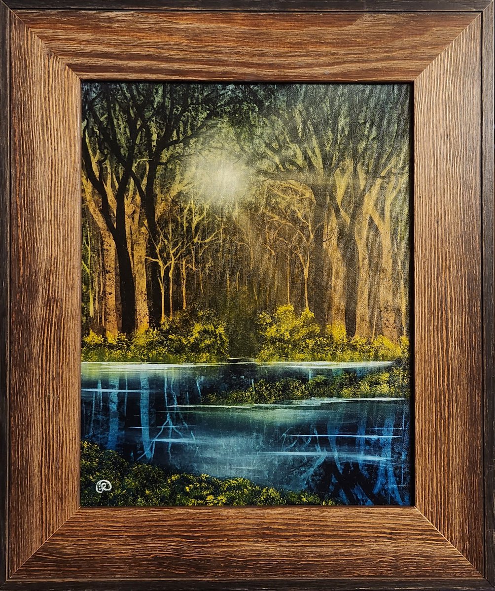 Temperate Forest Reflections - Real-time Tutorial - Oil Painting - 11'x14' #ChopperRick #ChopperRicksCustoms #PaintingWithChopperRick #HobbyLobby #Michaels #MastersTouch #FineTouch #Liquitex #Art #Artist #SWMO #NEOK #NWAE #SEKS youtu.be/UE3OMY3-SHo youtu.be/a2iTX9f-OeI