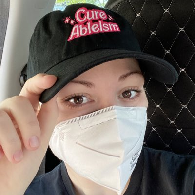SpeakThyLove's tweet photo. #NewProfilePic #fuckableism #cureableism #disabled #chronicillness #chronicpain #MaskUp https://t.co/BJ5sfRCrdW