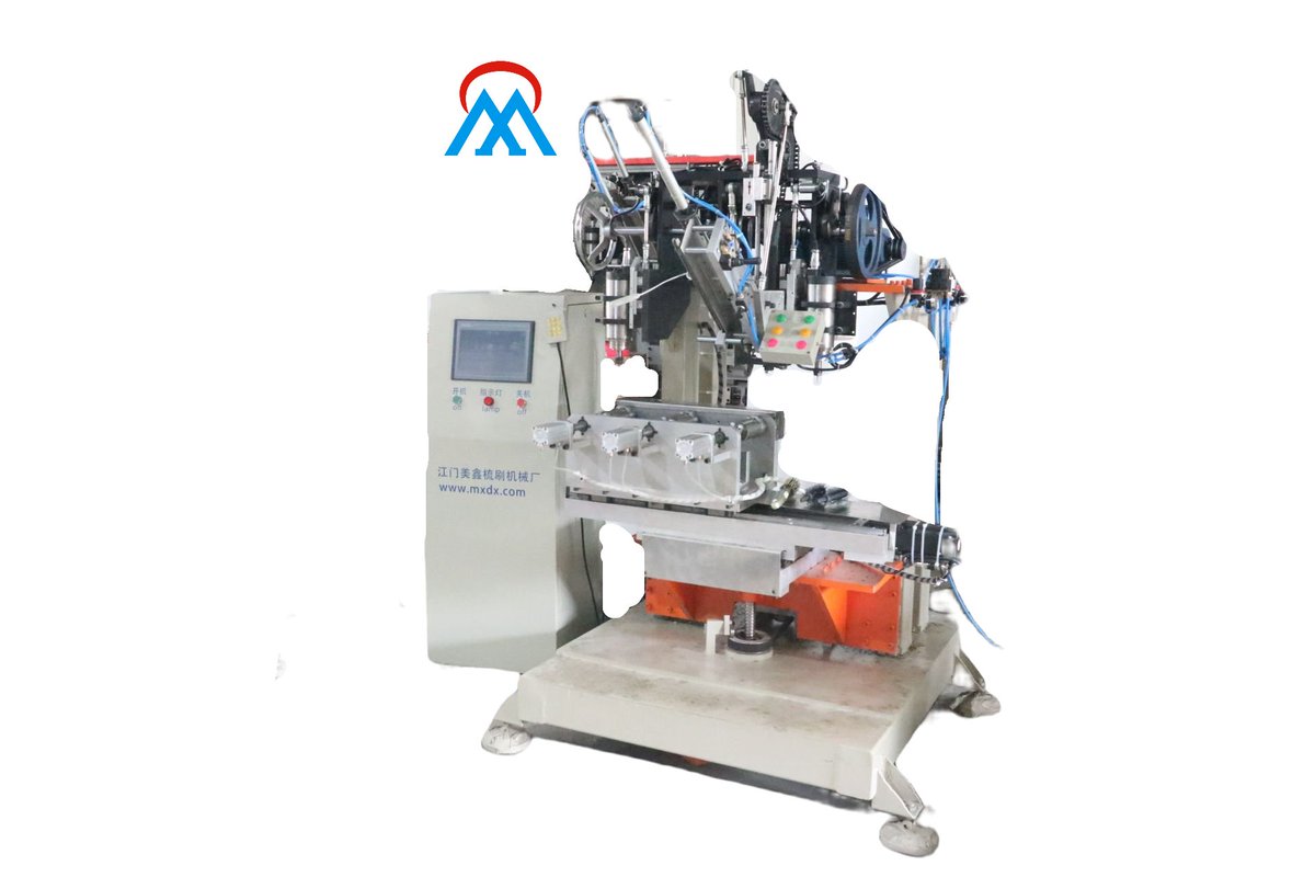 MXBrushmachiner's tweet image. 4 axis 2 drilling and tufting machine
Discover more: bit.ly/3GTOz8w

We will choose or customize different brush making machines for you according to your product types.

#brushmakingmachine #brushdrillingmachine #broommakingmachine