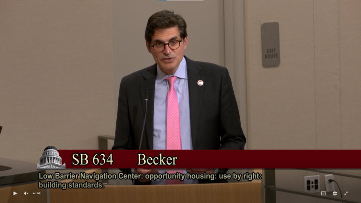 SenJoshBecker's tweet photo. Excited my bill #SB634 passed Senate Housing yesterday to expand Opportunity Housing in California! We need to quickly house unhoused neighbors while we wait for permanent housing &amp; my bill does just that. Special thanks to sponsors @BayAreaCouncil @SPUR_Urbanist @DignityMoves https://t.co/WhLBXCcyEr