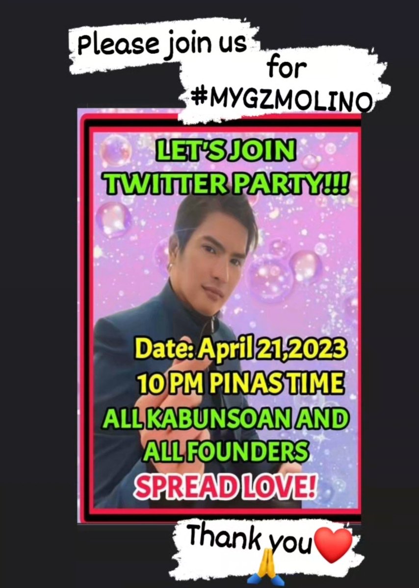 Bukas na po ng gabi mga ka bunsoan....please join us...thank you

#MYGZMOLINO