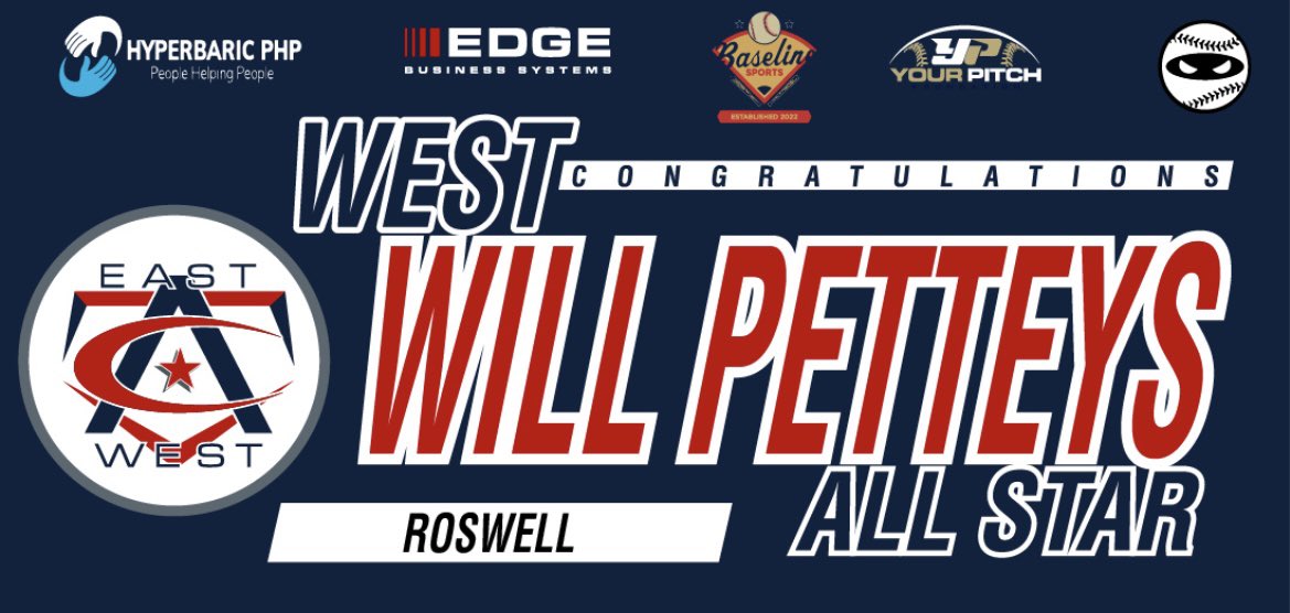 will petteys (@petteyswill) on Twitter photo Thank you for the invite to play in the East vs West all star game. Very excited for this opportunity! <a href="/CAstarsbaseball/">Mike McGarrell</a> <a href="/BaseballRoswell/">RoswellBaseball</a> @YankeesBSBClub Thank you for the invite to play in the East vs West all star game. Very excited for this opportunity! <a href="/CAstarsbaseball/">Mike McGarrell</a> <a href="/BaseballRoswell/">RoswellBaseball</a> @YankeesBSBClub