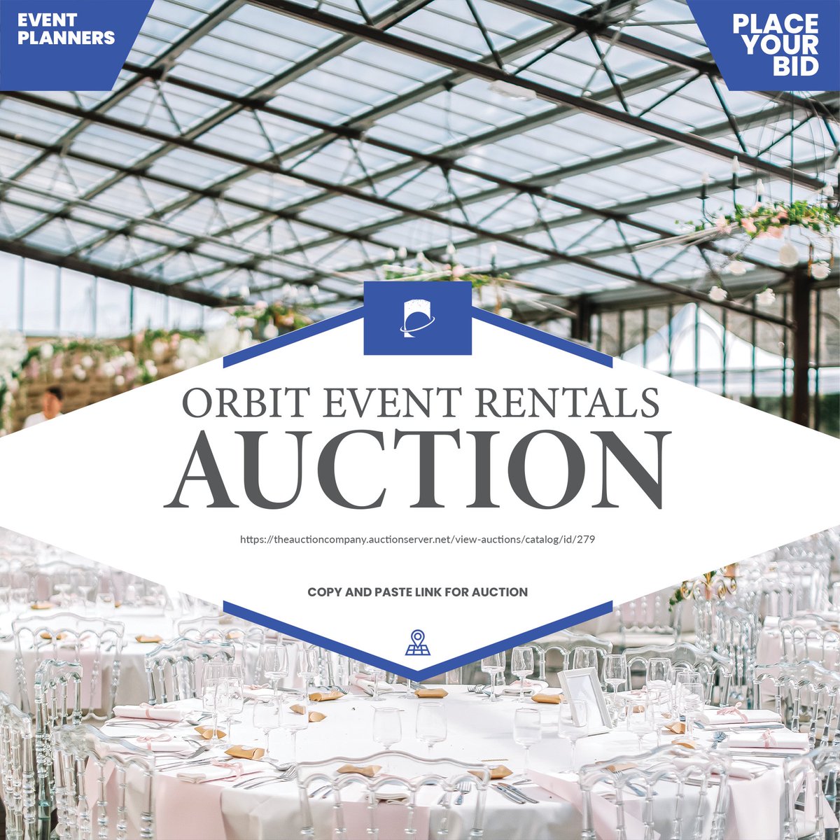 OERentals's tweet photo. Calling all event planners, we are offering a lot of our inventory on auction. Here's the link: https://t.co/pYzqNZu586 https://t.co/YsDhAbrAF3