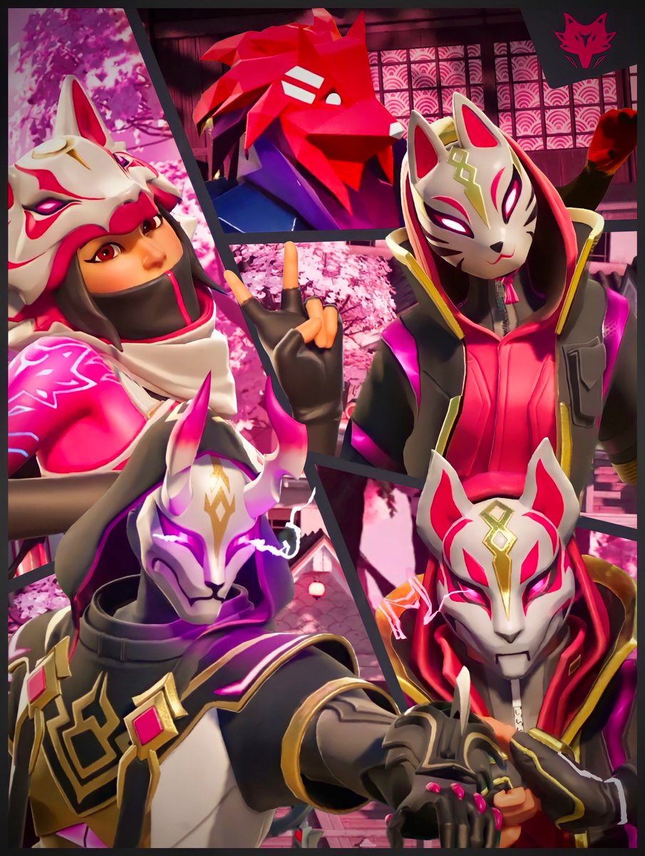 Legendyss's tweet photo. Catch us if you can… Fox Clan is here! 🦊⛩️

#Fortnite #Fortography #FoxClan #VirtualPhotography #FortniteMEGA https://t.co/RVYtdGrFam