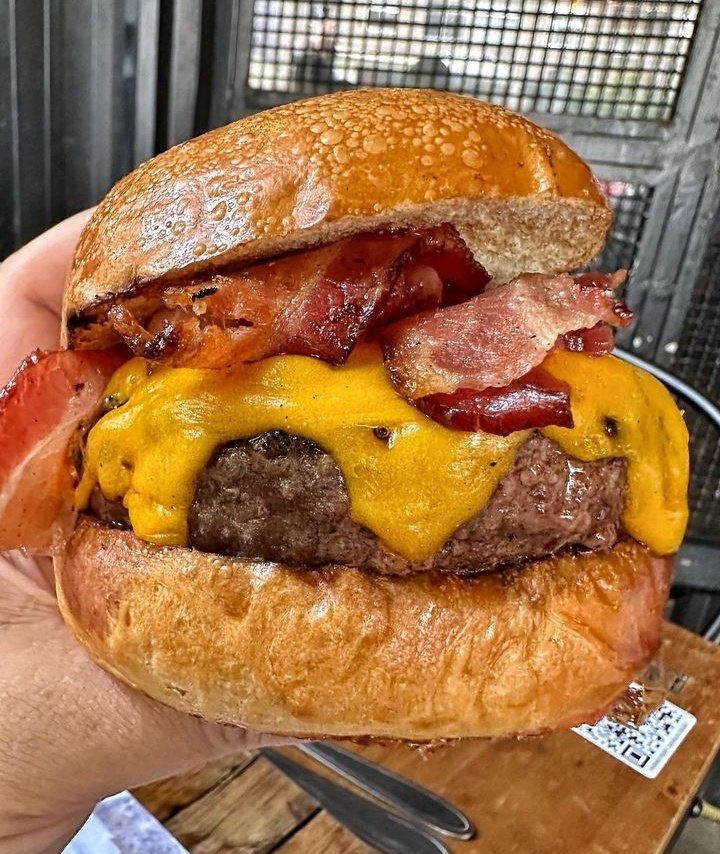 Food Porn on Twitter "Bacon Cheeseburger"
