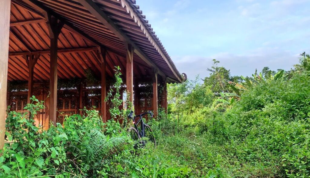 yussanid's tweet image. instagr.am/p/CrPW6Movb0N/ #musyawarah

Sebuah #panggung #joglo yang sudah tak terpakai, dilihat dari semaknya yang tingginya hingga settingi saya 170an cm.

#twittergravel