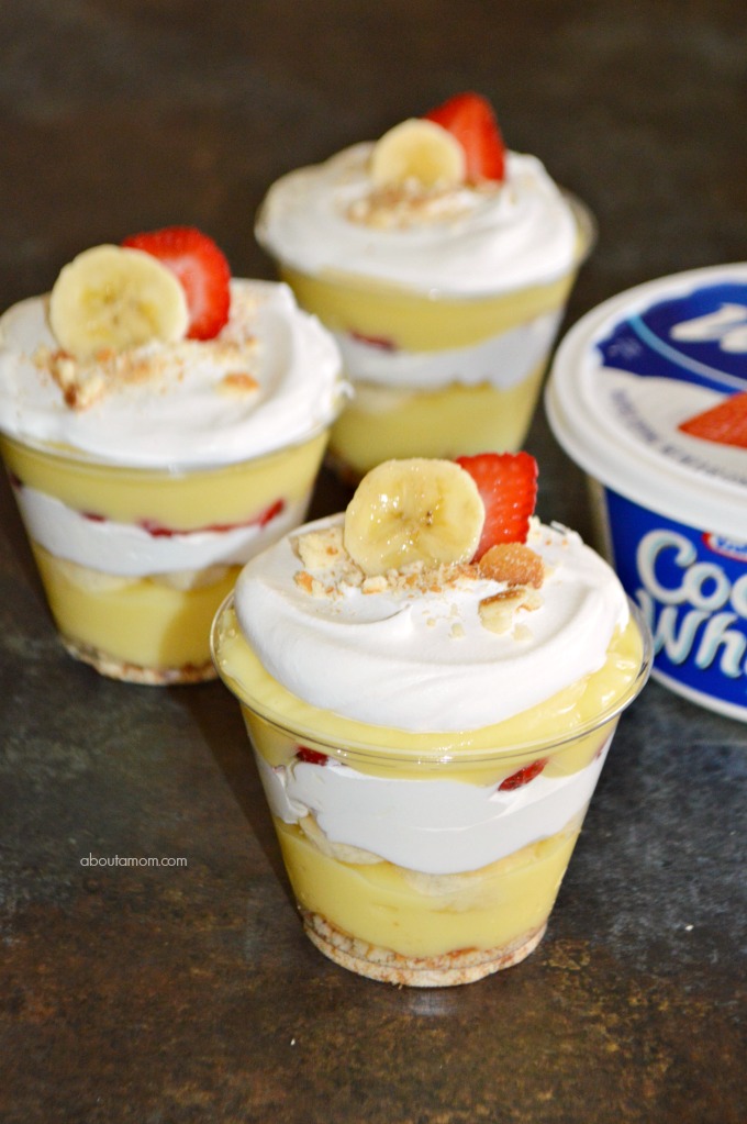These Strawberry Banana Pudding Cups are such a simple and delicious treat for after-school or special occasions. 🥰These snack cups taste like your favorite banana pudding with the added twist of strawberries.

Get the recipe: aamom.co/GhELJx