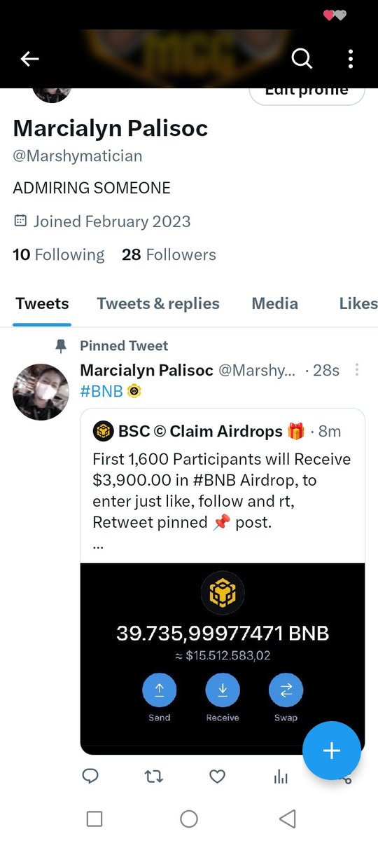 Marshymatician's tweet photo. @alert_bsc 0x1470f3cdb196b4de8f55bec163b0d404ef32acc6 https://t.co/1qDlRqKYlM