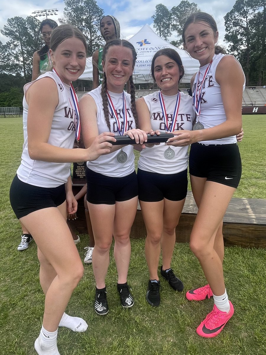 Ladynecks 4x4 Relay has qualified to next weeks Regional Championship Track Meet by finishing as the Area Runner-Up! #DTD