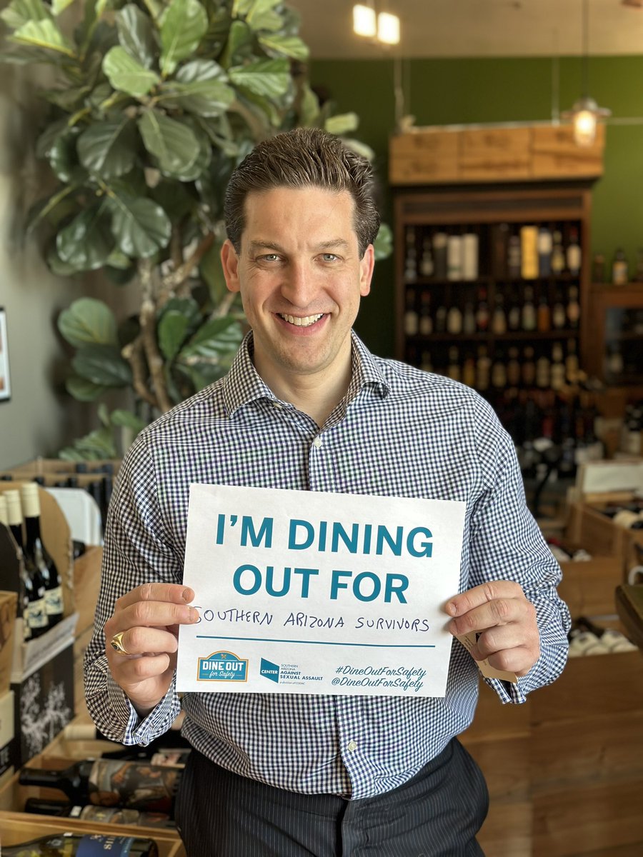 SACASA_AZ's tweet photo. We’re having a great day with #dineoutforsafety and are so grateful for volunteers showing up for survivors of sexual violence. There’s still time to support! Visit https://t.co/YTQEqFK3kS to see where to grab dinner tonight! https://t.co/S7WrhvZR1I