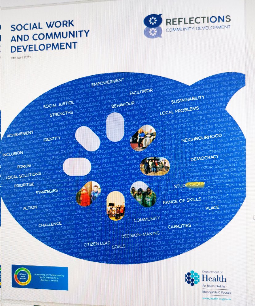 DeniseKelly1981's tweet photo. Celebrating Social Work and Community Development 2023 🙌 thanks to the Southern Trust for hosting a fantastic conference today. Looking forward to a good read of this insightful publication 👇🏻 https://t.co/fyKlmzxD6e